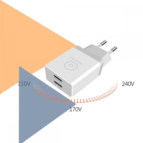 WUW C62 Dual USB Port Adaptör