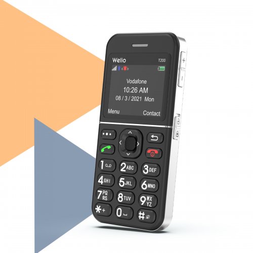 Welio WKEY T200 Tuşlu Cep Telefonu