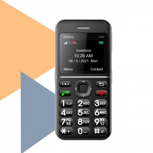 Welio WKEY T200 Tuşlu Cep Telefonu
